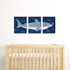 Big Dot Of Happiness Shark Zone - Nursery Wall Art, Kids Room Decor And Jawsome Shark Home Decoration - Gift Ideas - 7.5 X 10 Inches - Set Of 3 Prints -Child Furniture Store GUEST fa52de16 57c3 4fea ae69 ab5e61dceac2