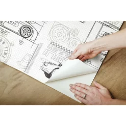 Disney Pixar Cars Schematic Peel And Stick Wallpaper - RoomMates -Child Furniture Store GUEST fa68d6c9 7aef 40cb ab08 1ecbbc550da4
