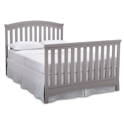 Simmons Kids' SlumberTime Full Size Crib Conversion Rails - Rowen - Gray 6 Simmons Kids' SlumberTime Full Size Crib Conversion Rails - Rowen - Gray - Image 4
