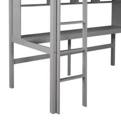 Twin Size Loft Bed With Desk, Shelves, And Ladder-ModernLuxe -Child Furniture Store GUEST fabbd4ca 972b 4345 a84a 904414ec0c21