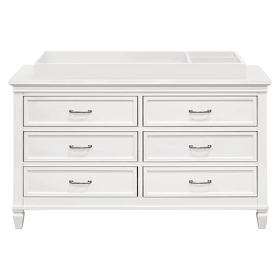 Namesake Darlington 6-Drawer Assembled Dresser - Warm White 6 Namesake Darlington 6-Drawer Assembled Dresser - Warm White - Image 4
