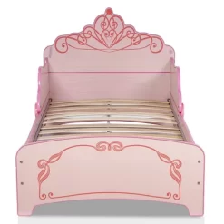 Twin Nemma Princess Crown Twin Bed Pink - Homes: Inside + Out -Child Furniture Store GUEST fcc5d225 814c 4d2a 83e7 f87fef0f3ba4