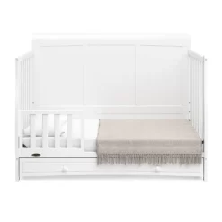 Graco Asheville 5-in-1 Convertible Crib With Drawer - White -Child Furniture Store GUEST fcfa7bad 44a7 4667 9419 d9166ed57ec8
