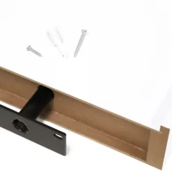 24" Floating Shelf With Lip For Kids' Room White - InPlace -Child Furniture Store GUEST fd453bc6 1bc4 4294 b703 5d3fb710c5f6